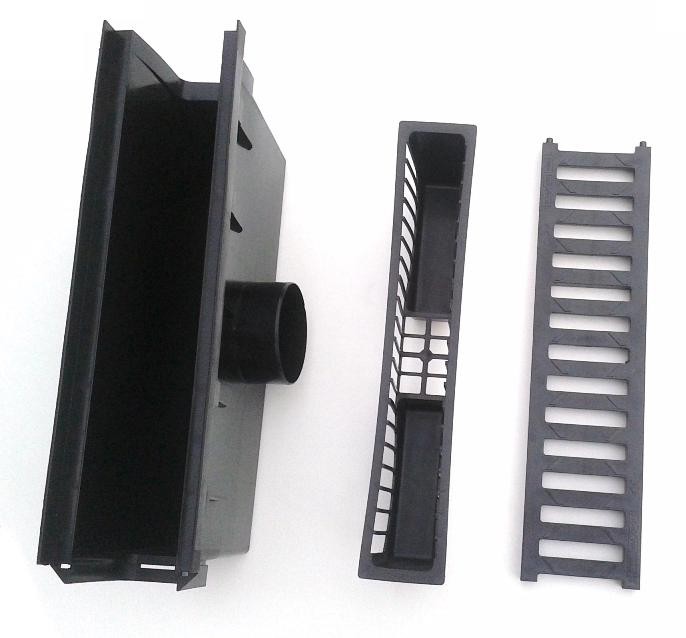 Komplet studzienki zbiorczej z koszem i kratą