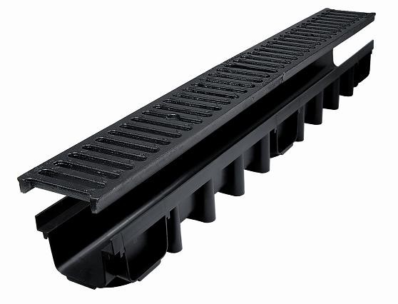 Kanał 98 z kratą żeliwną B 125