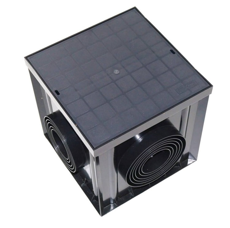 Studnia 300x300 z pokrywą grafitową