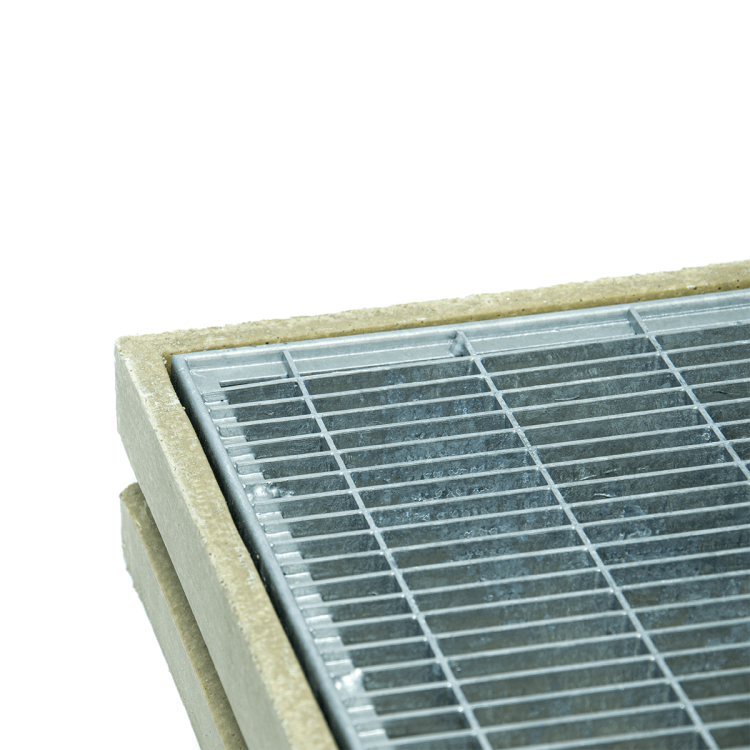 Wycieraczka polimerobeton z rusztem kratowym A15