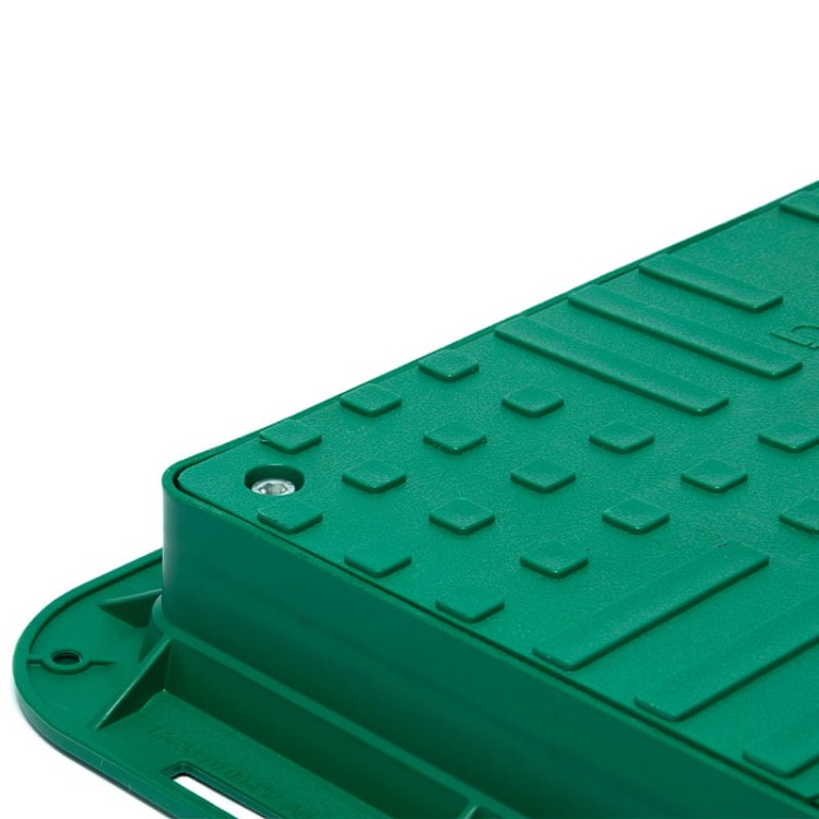 Pokrywa właz kwadratowy 70 x 70cm zielony