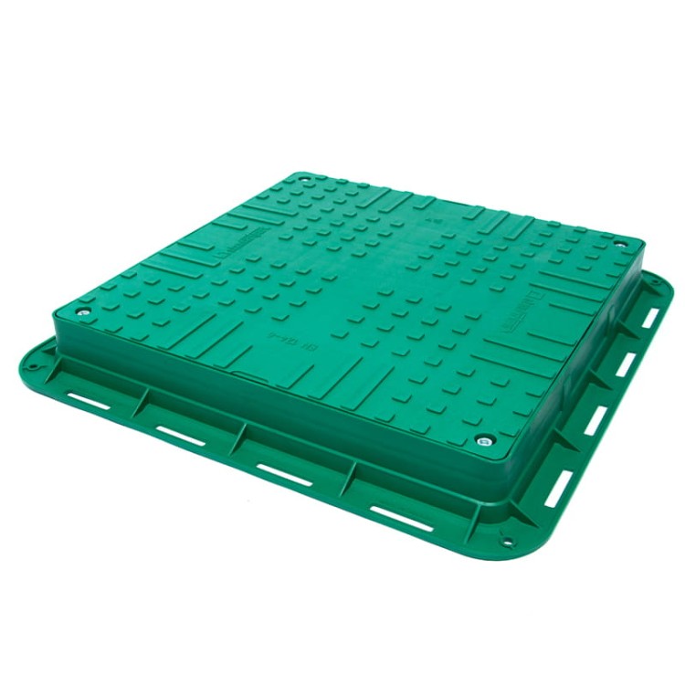 Pokrywa właz kwadratowy 70 x 70cm zielony