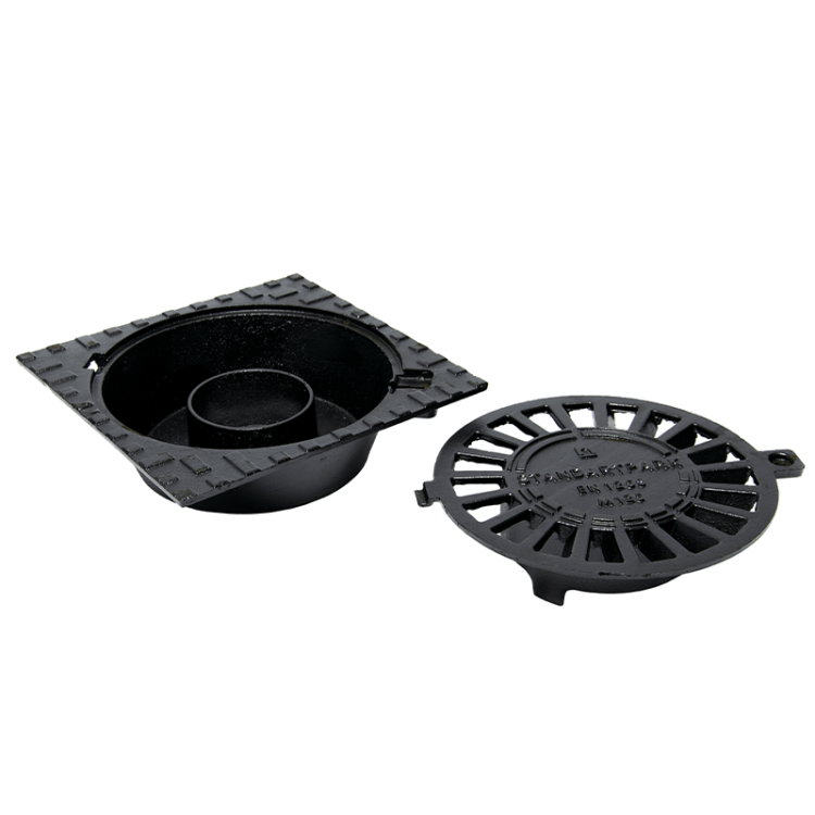 Żeliwny wpust posadzkowy 300x300mm