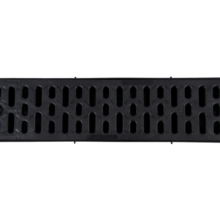 Kanał 98 z kratą PP A15 popielaty