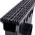 Studzienka zbiorcza 131x98 z kratą PP A15 line-czarny