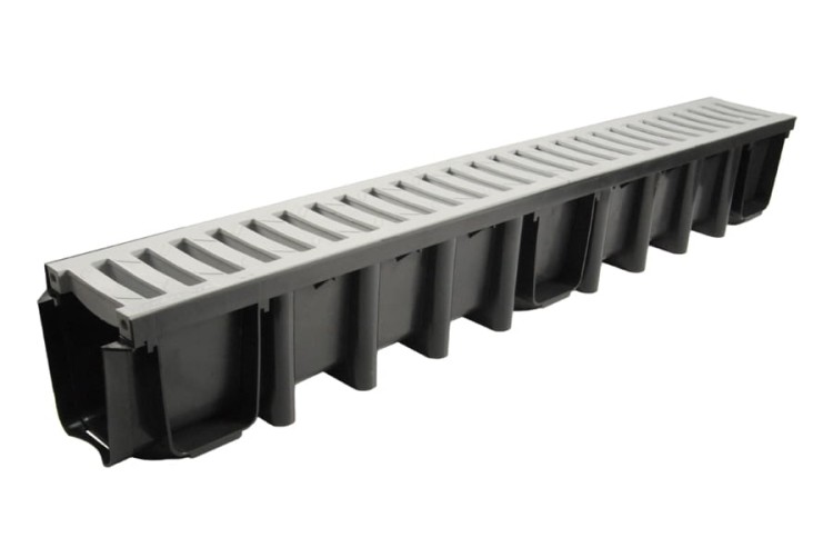 Kanał 148 z kratą PVC B125