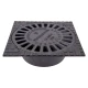 Wpust żeliwny posadzkowy 400x400mm