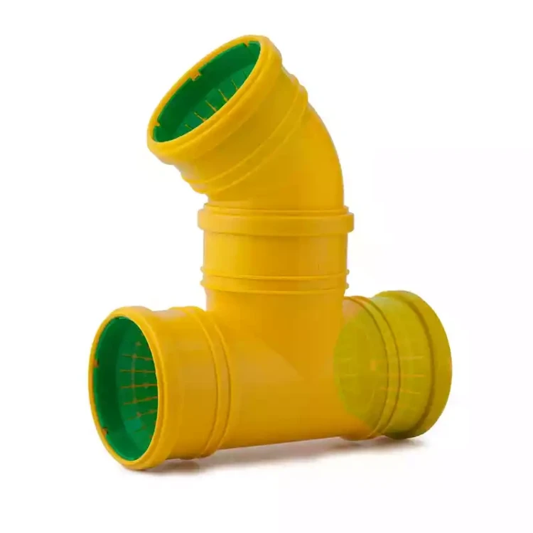 Trójnik drenarski uniwersalny kątowy