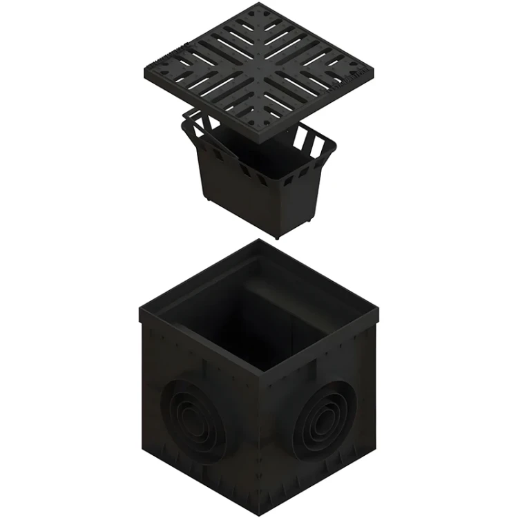 Studnia 290x290 z rusztem żeliwnym A15