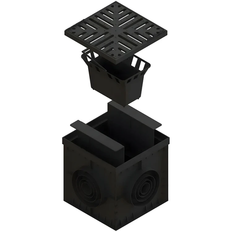 Studnia 290x290 z rusztem żeliwnym A15