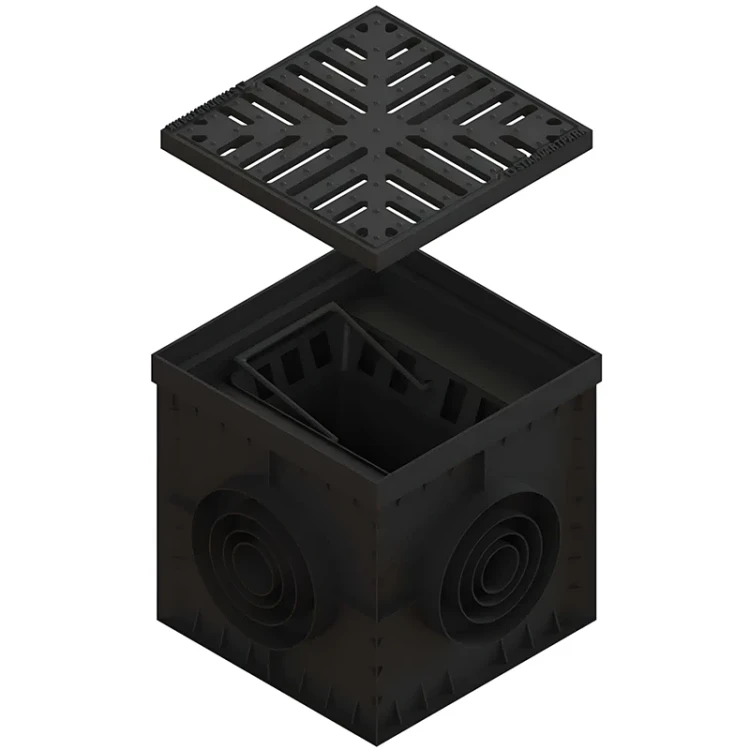 Studnia 290x290 z rusztem żeliwnym A15