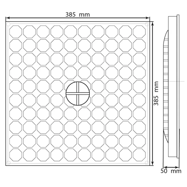 Pokrywa do studni 400x400