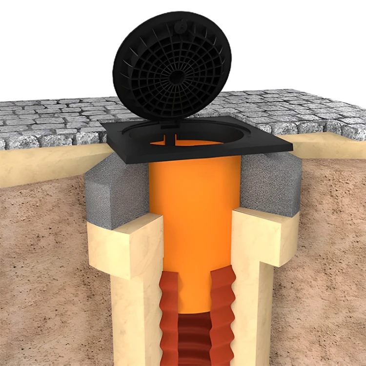 Zwieńczenie studni kwadratowe - krata 400