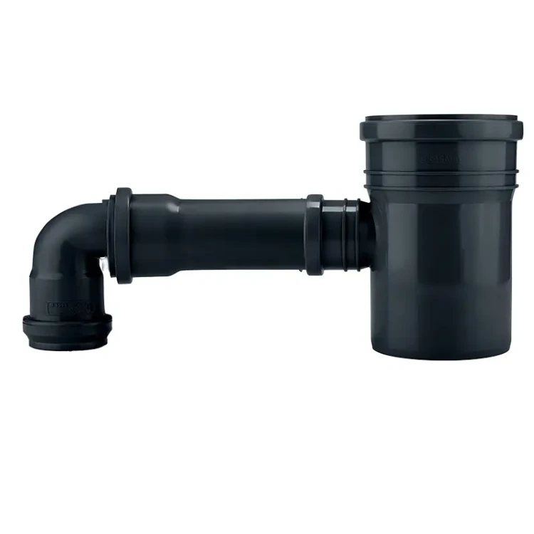 Zbieracz wody opadowej z rurą - Łapacz deszczówki - Grafit