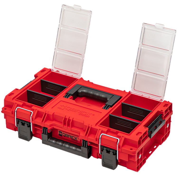 QS PRIME Skrzynka narzędziowa Toolbax 150 Profi Red Custom Qbrick System