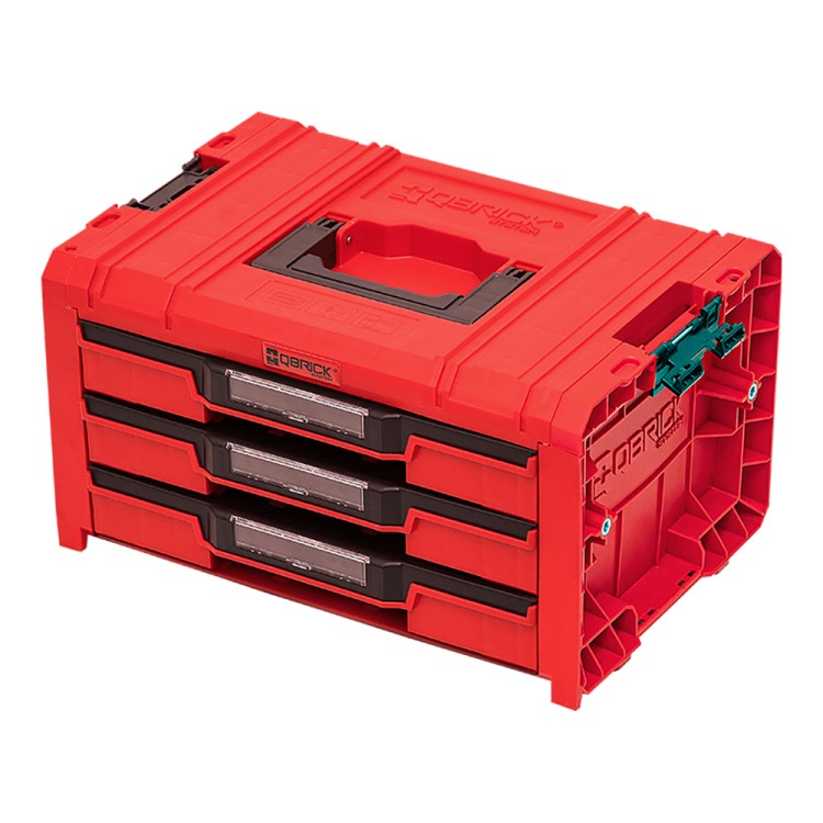 QS PRO RUHD Skrzynka z 3 szufladami PRO DRAWER 3 Toolbox 2.0 Expert
