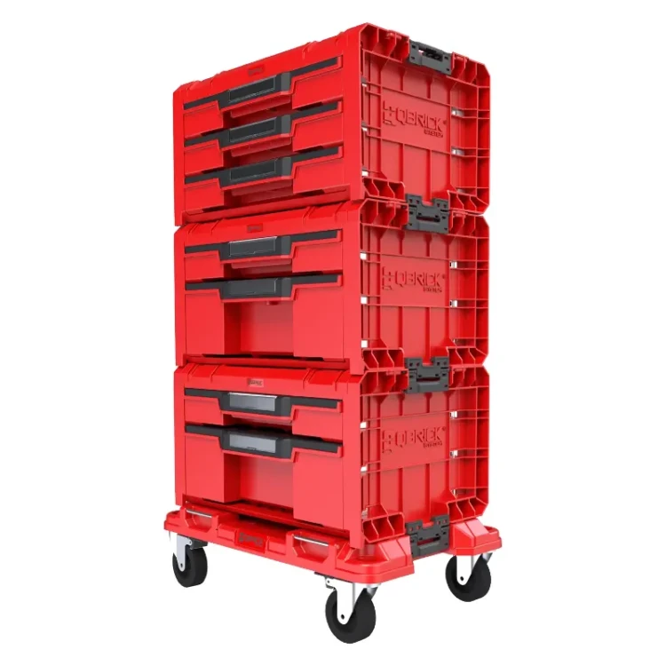 Zestaw Qbrick System PRO RED WORKSHOP DRAWER SET 3