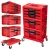 Zestaw Qbrick System PRO RED WORKSHOP DRAWER SET 3