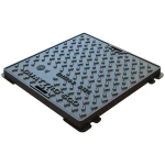 Właz żeliwny fi 400 B125 500x500 kwadratowy QUATTRO