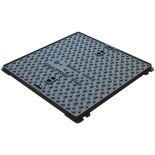 Właz chodnikowy B125 60x60cm na rurę 500