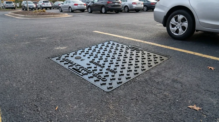 Właz chodnikowy QUATTRO w klasie obciążenia B125