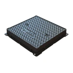 Właz żeliwny drogowy kwadratowy D400 640x640 TRUCK