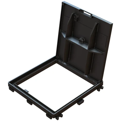 Właz chodnikowy drogowy QUATTRO SI C250