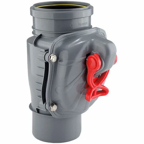 Zasuwa burzowa ø 110 do montażu w pionie v3