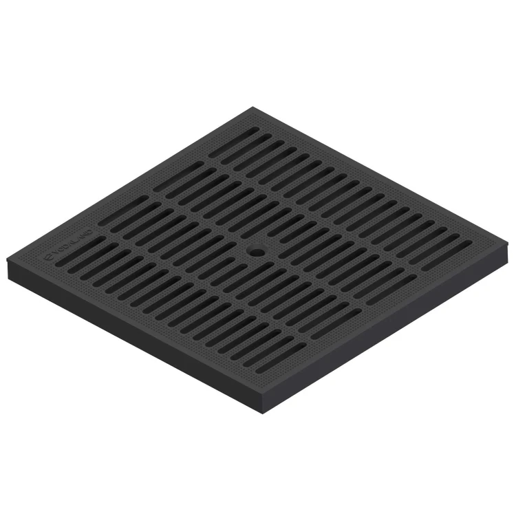 Studzienka odpływowa ściekowa A15 z czarnym rusztem plastikowym - 300x300