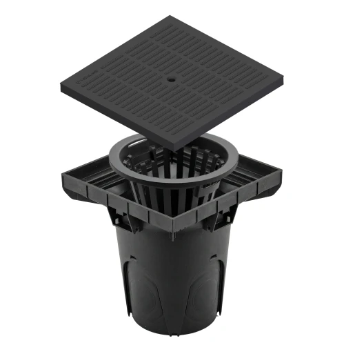 Studzienka odpływowa ściekowa A15 z pełną pokrywą - 300x300