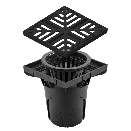 Studzienka odpływowa ściekowa A15 z pokrywą żeliwną A15 - 300x300