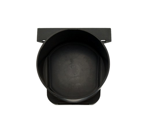 Zaślepka lewa kanału 148 z króćcem fi 110mm