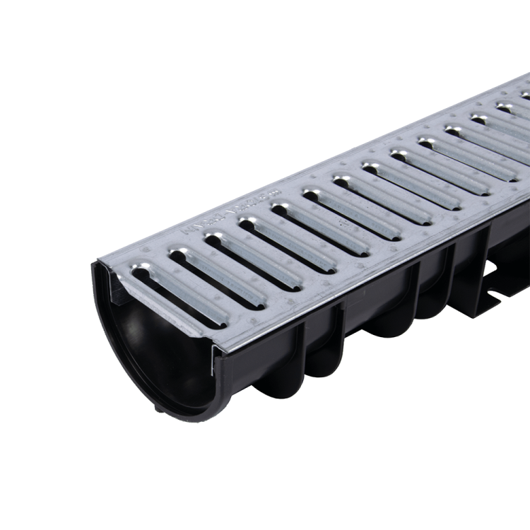 Kanał 1000x120x80 mm z kratą stalową A15