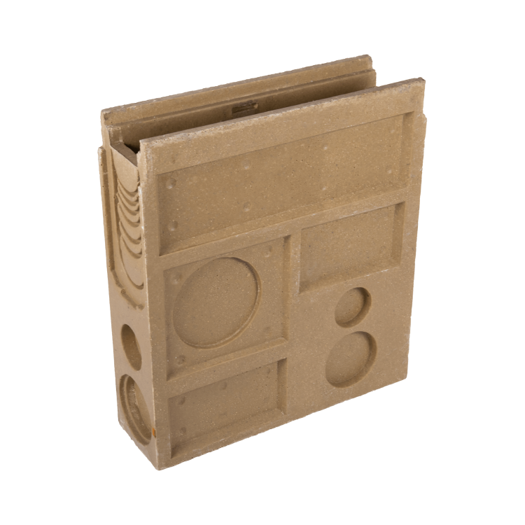 Osadnik piasku szczelinowy